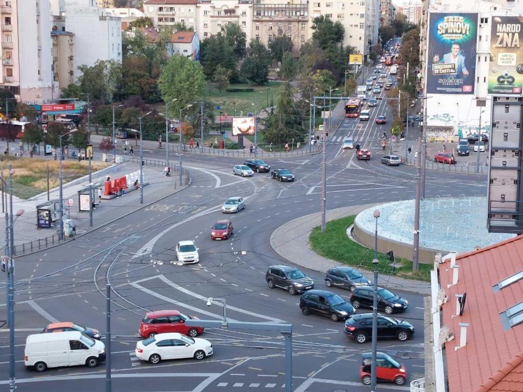 Apartamento Slavija Square Belgrado Exterior foto